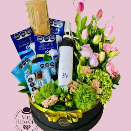 Vino, Flores y Chocolates