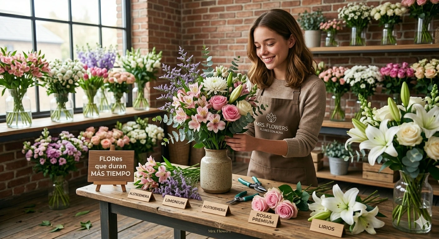 Flores que duran más tiempo