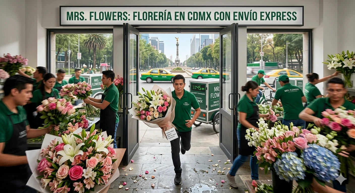Florería en CDMX con Envío Express