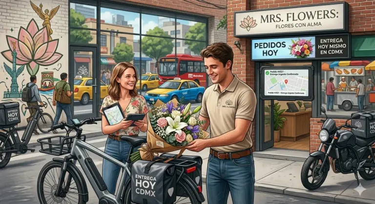 Flores a Domicilio en CDMX con Entrega Hoy