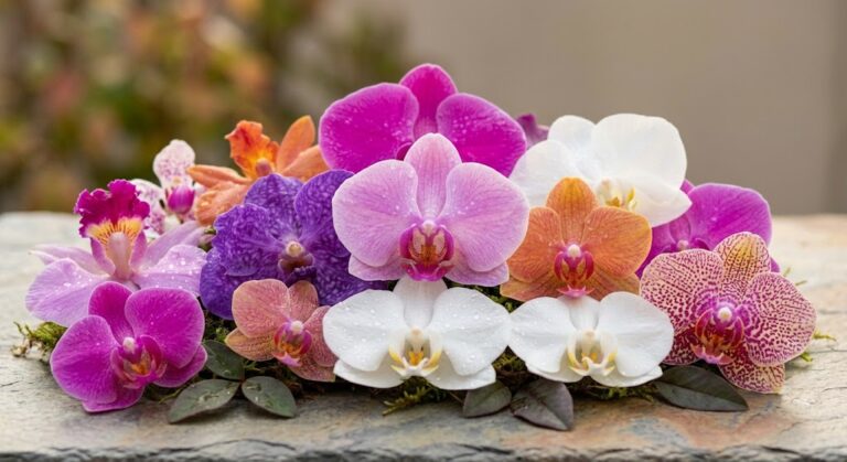 orquidea flores